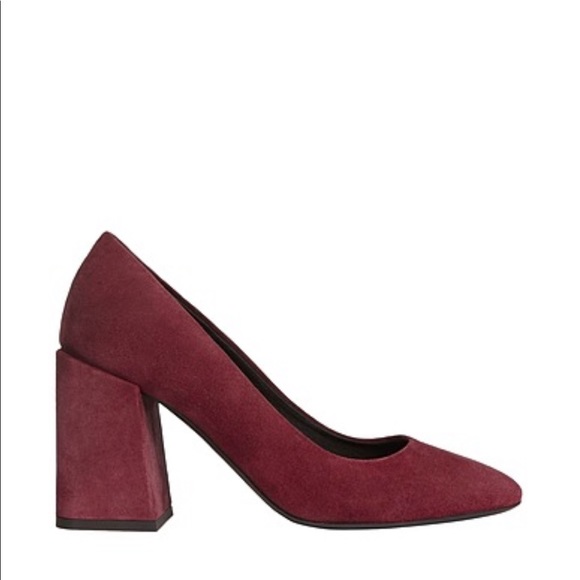 NEW Furla Viva Suede Heels IT 39.5/ US 9 - Picture 3 of 13